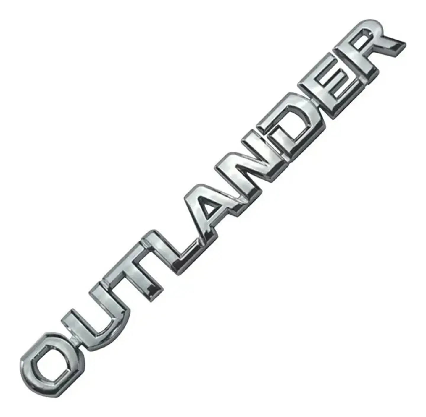 Logo Emblema Para Mitsubishi Outlander Trasero 18.3x1.9cm 1