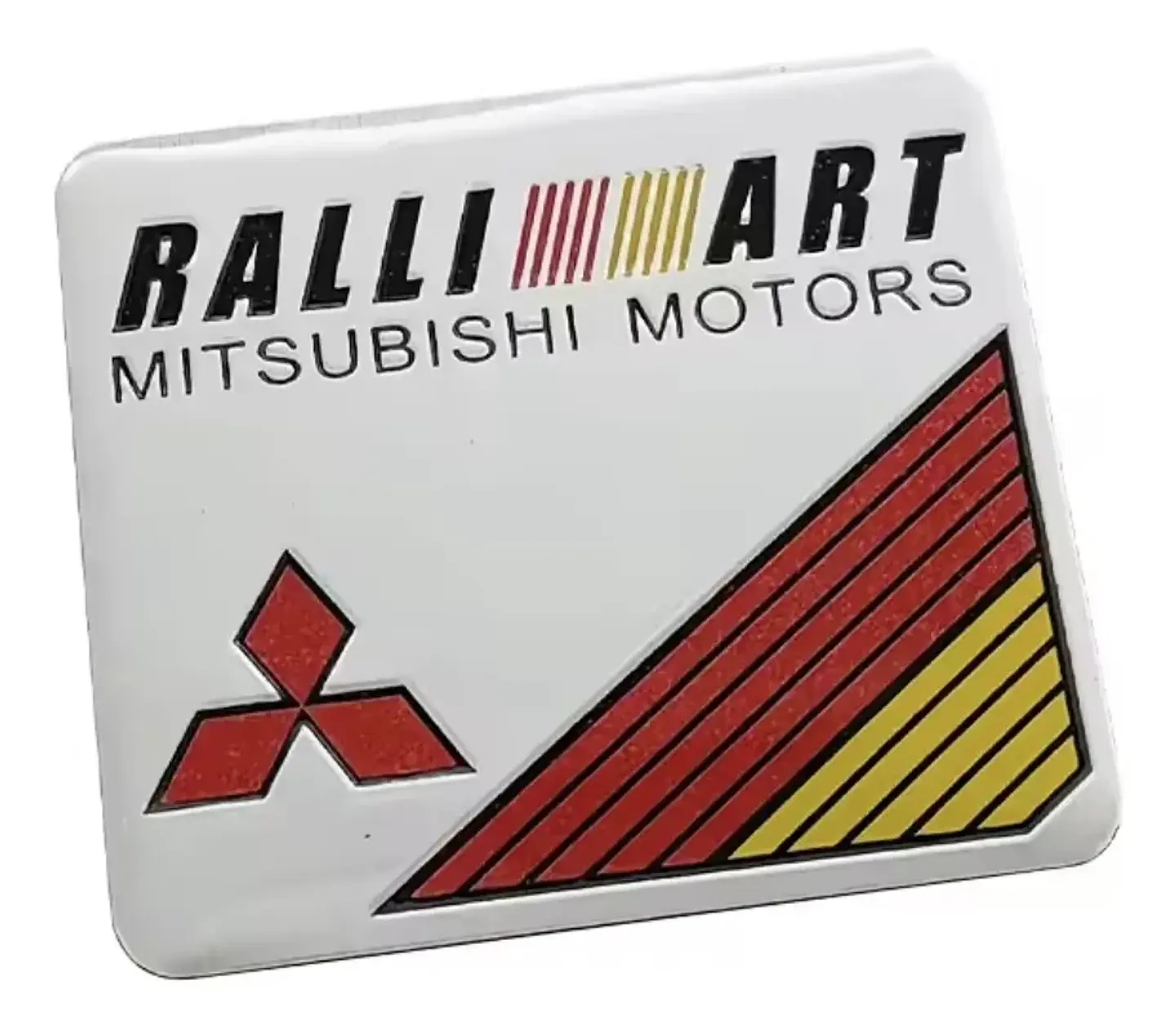 Logo adhesivo Emblema Para Mitsubishi Ralliart 6x5.5cm 2
