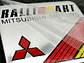 Logo adhesivo Emblema Para Mitsubishi Ralliart 6x5.5cm - Miniatura 3