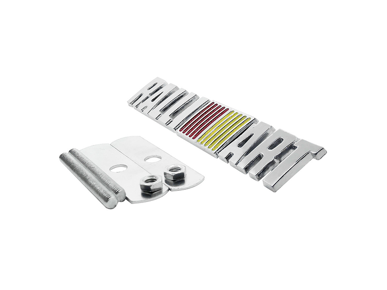 Logo Emblema Frontal Para Mitsubishi Ralliart 12.8x2.4cm Cromado 2