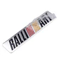 Logo Adhesivo Emblema Para Mitsubishi Ralliart 12x2.6cm Cromado - Miniatura 1