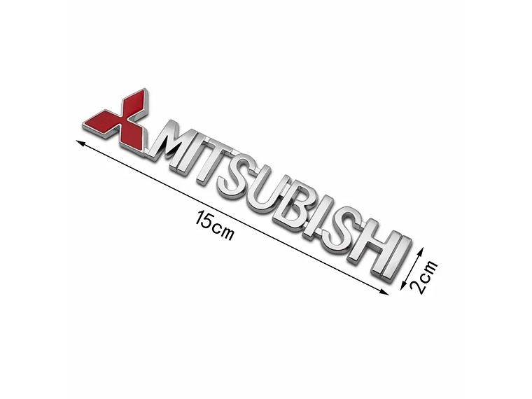 Logo Emblema Para Mitsubishi 15x2.7cm 1