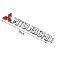 Logo Emblema Para Mitsubishi 15x2.7cm - Miniatura 1