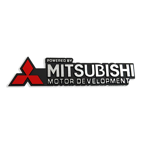 Logo Emblema Para Mitsubishi Motor Development 15.9x3.7cm
