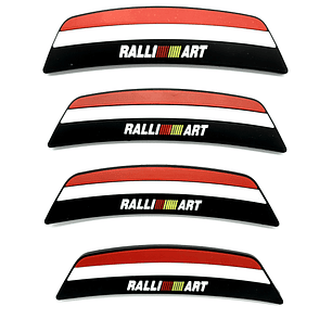 Set X4 Protección Tope De Puertas Para Mitsubishi Ralliart