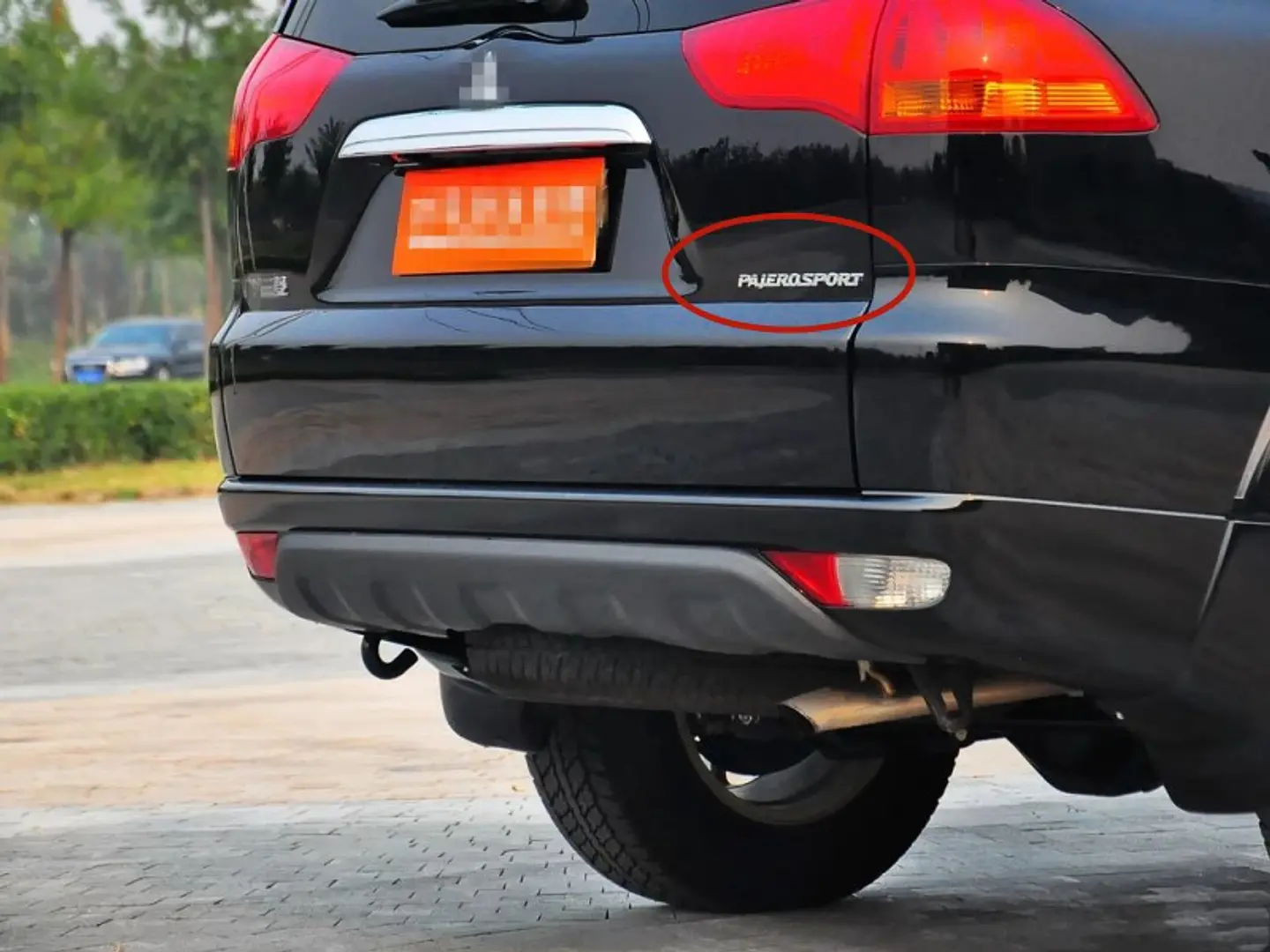 Logo Emblema Para Mitsubishi Pajero Sport 3