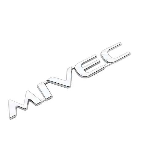 Logo Emblema Para Mitsubishi Mivec 14.8x2cm