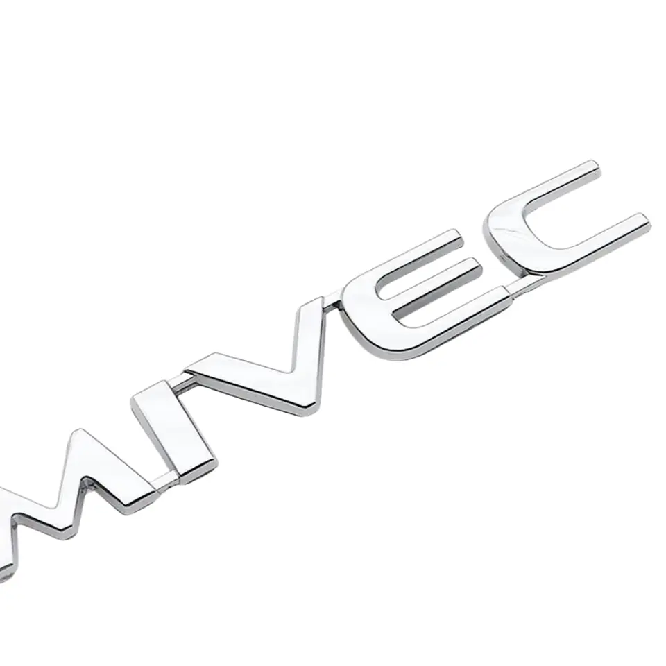Logo Emblema Para Mitsubishi Mivec 14.8x2cm 1