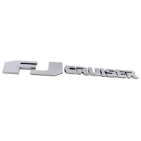 Logo Emblema Para Toyota Fj Cruiser Cromado 24.5x3.7cm