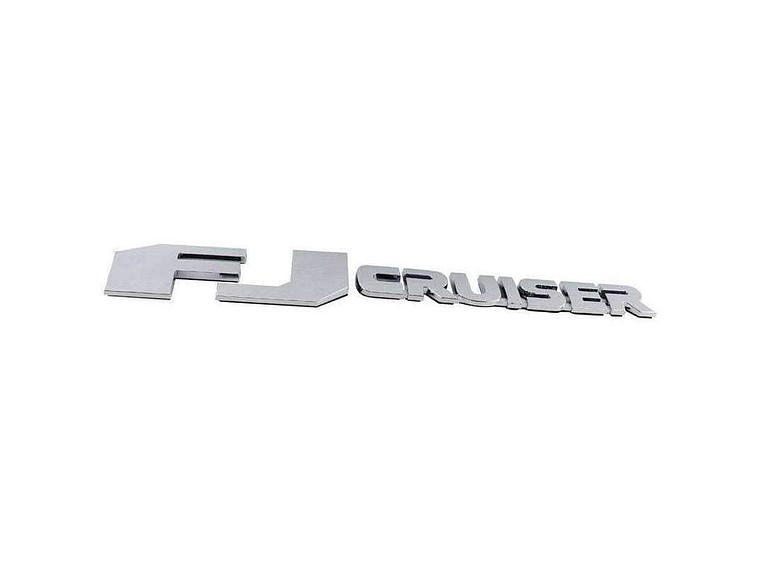 Logo Emblema Para Toyota Fj Cruiser Cromado 24.5x3.7cm 1