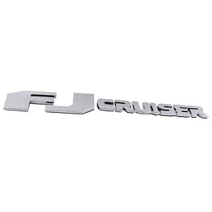 Logo Emblema Para Toyota Fj Cruiser Cromado 24.5x3.7cm