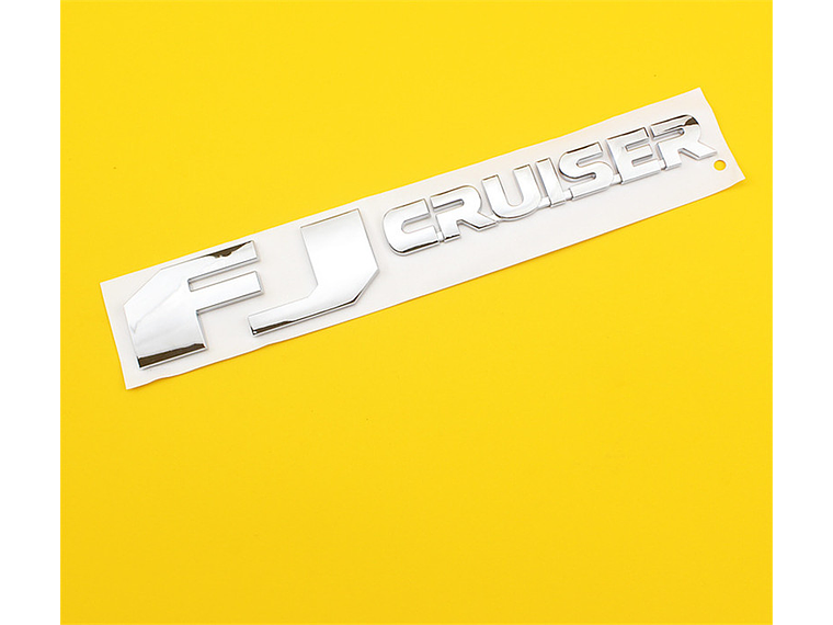 Logo Emblema Para Toyota Fj Cruiser Cromado 24.5x3.7cm 2