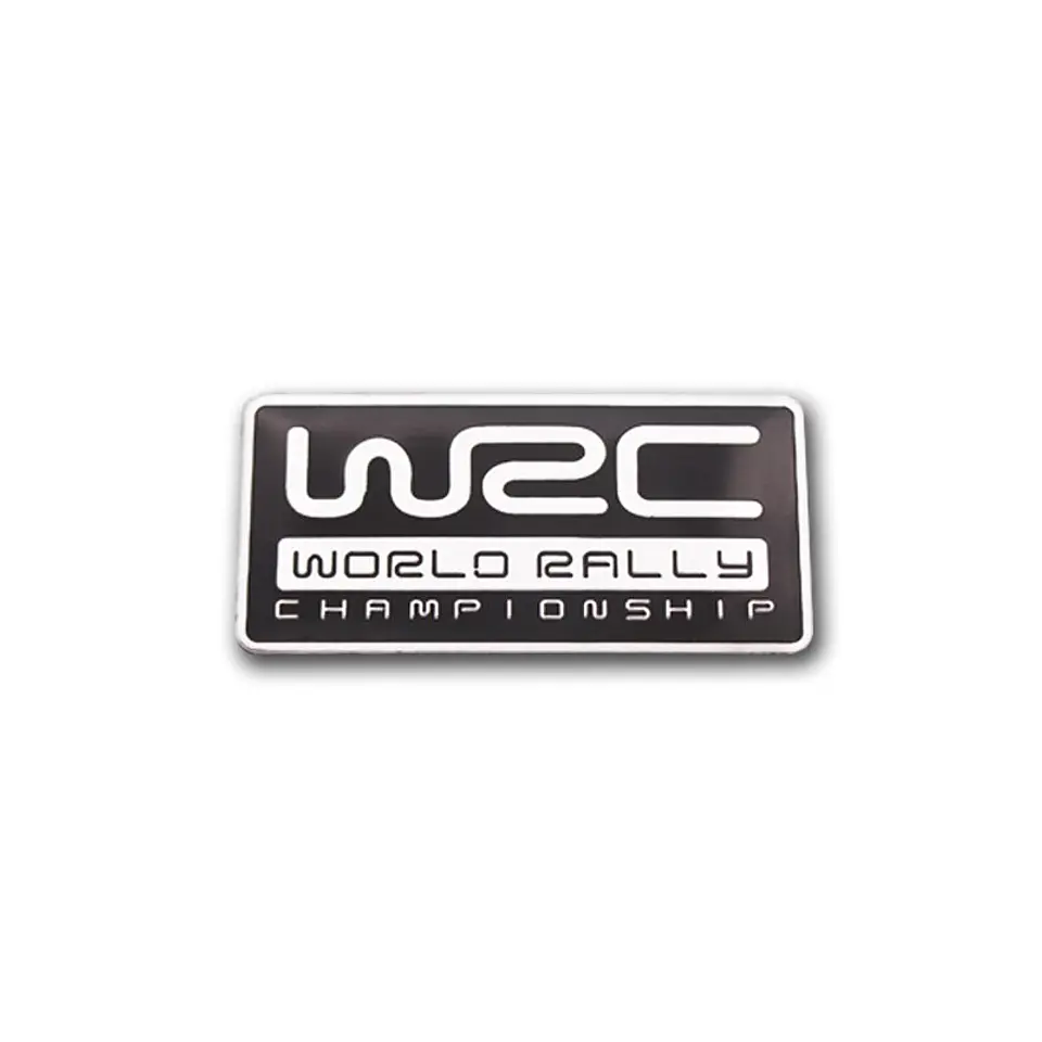 Emblema Para Subaru Wrc World Rally Championship 8x3.8cm Negro 1