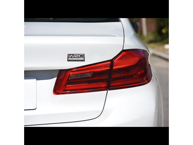 Emblema Para Subaru Wrc World Rally Championship 8x3.8cm Negro 2