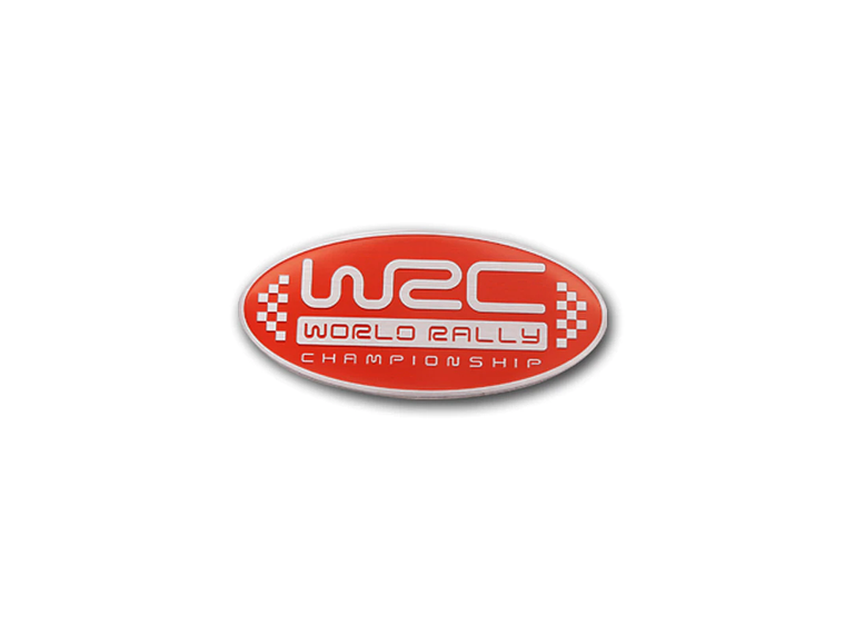 Logo Emblema Para Subaru Wrc World Rally Championship Rojo 1