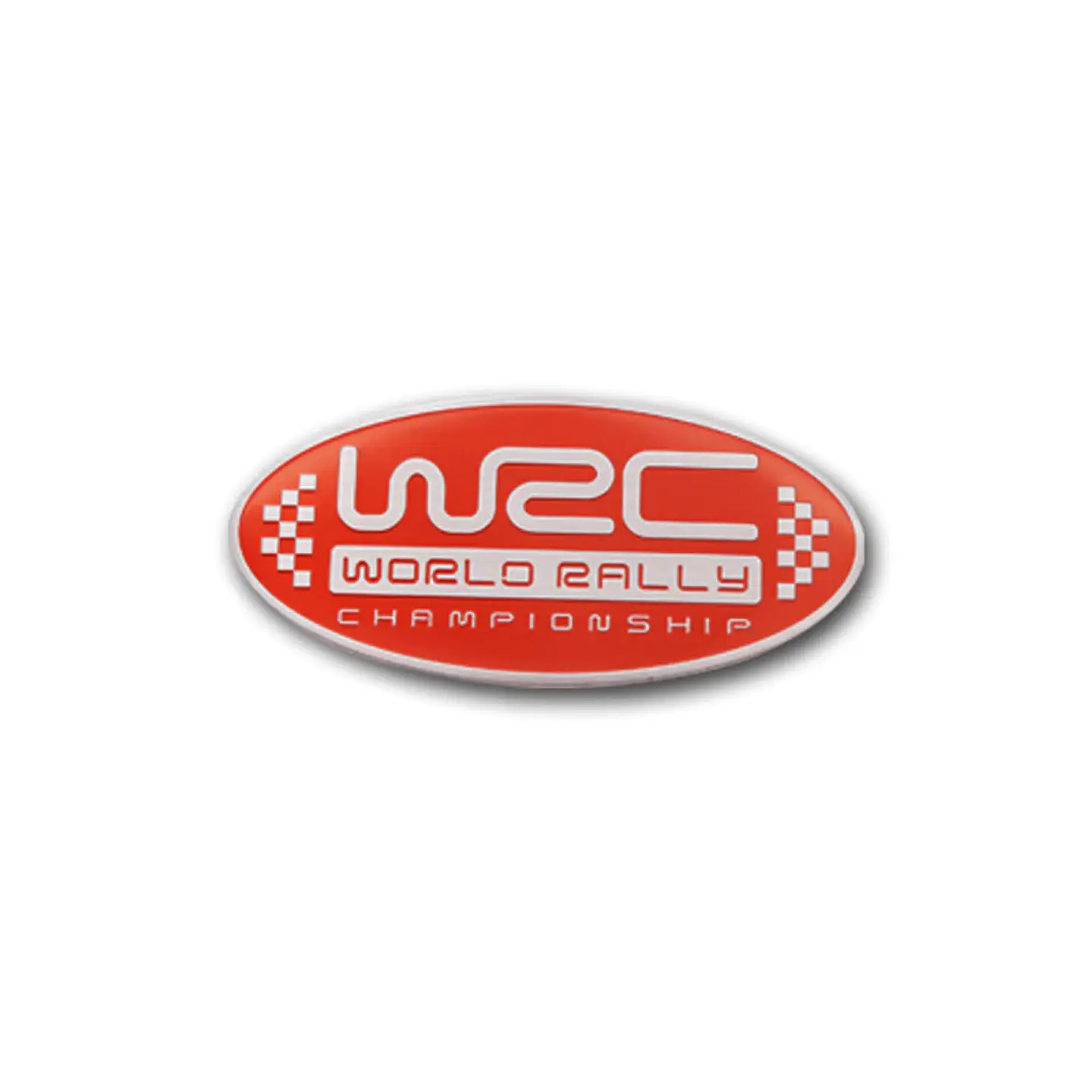 Logo Emblema Para Subaru Wrc World Rally Championship Rojo 1