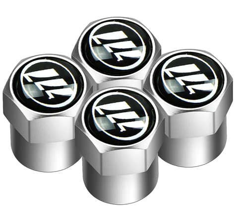 Set X4 Tapas Válvulas Metálicas Aire Rueda Para Lifan