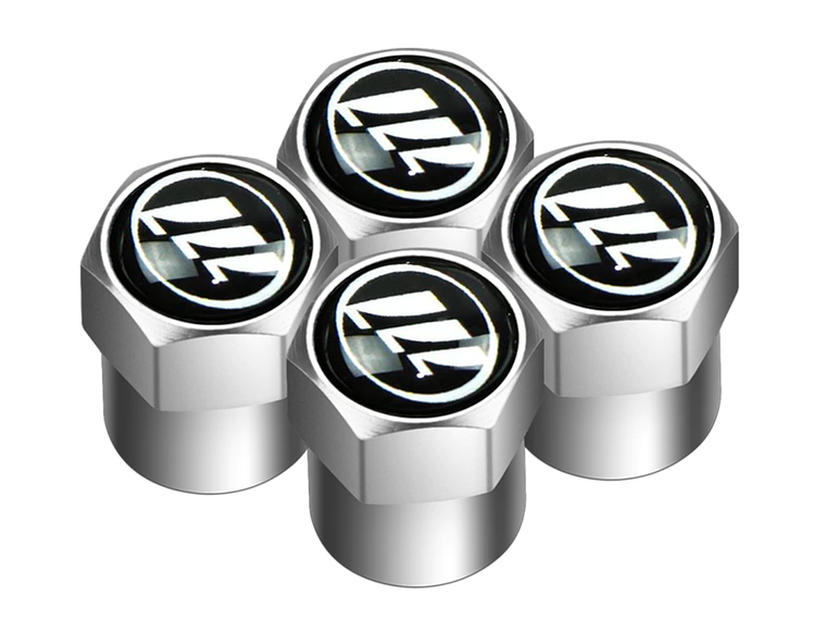 Set X4 Tapas Válvulas Metálicas Aire Rueda Para Lifan 1