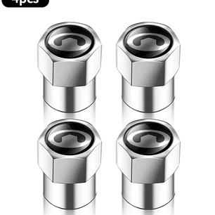 Set X4 Tapas Válvulas Metálicas Aire Rueda Para Great Wall