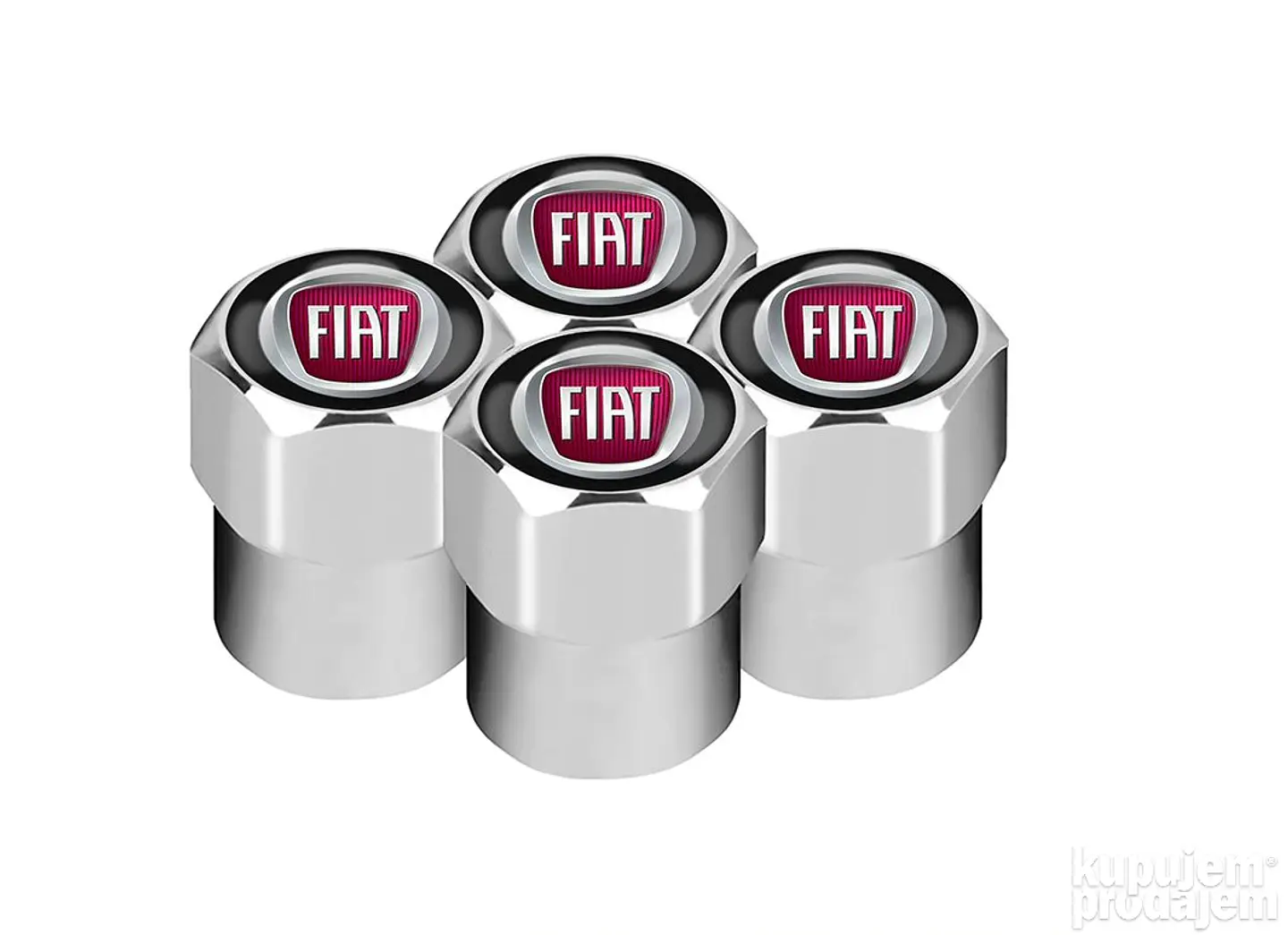 Set X4 Tapas Válvulas Plásticas Aire Ruedas Para Fiat 2