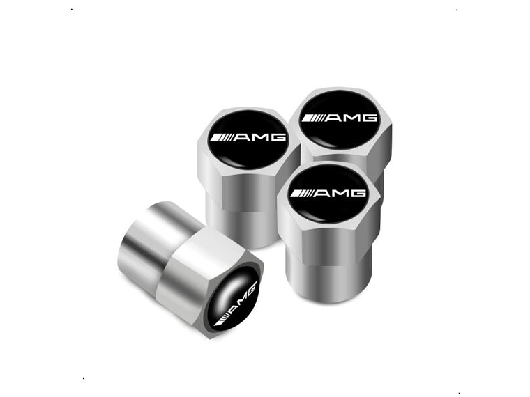 Set X4 Tapas Válvulas Plásticas Aire Ruedas para Amg Mercedes Benz 1