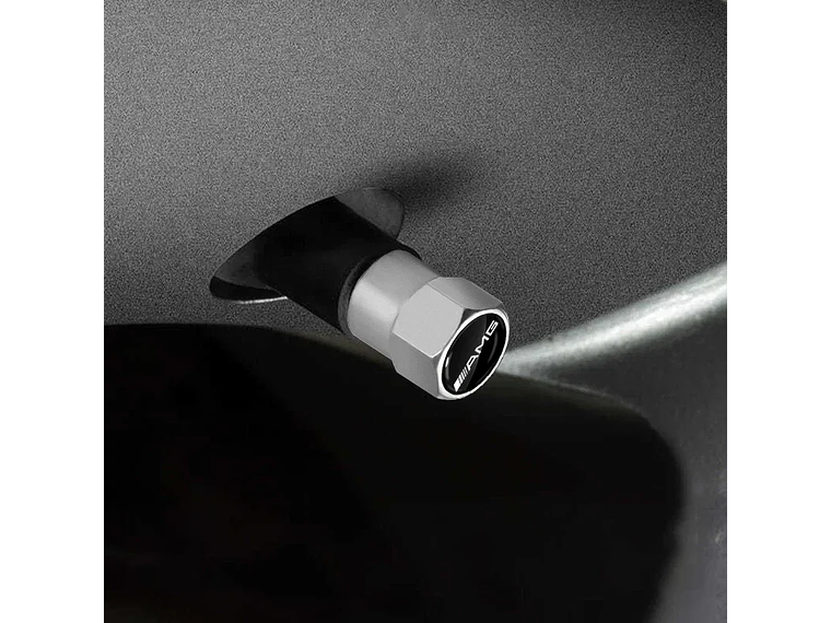 Set X4 Tapas Válvulas Plásticas Aire Ruedas para Amg Mercedes Benz 2