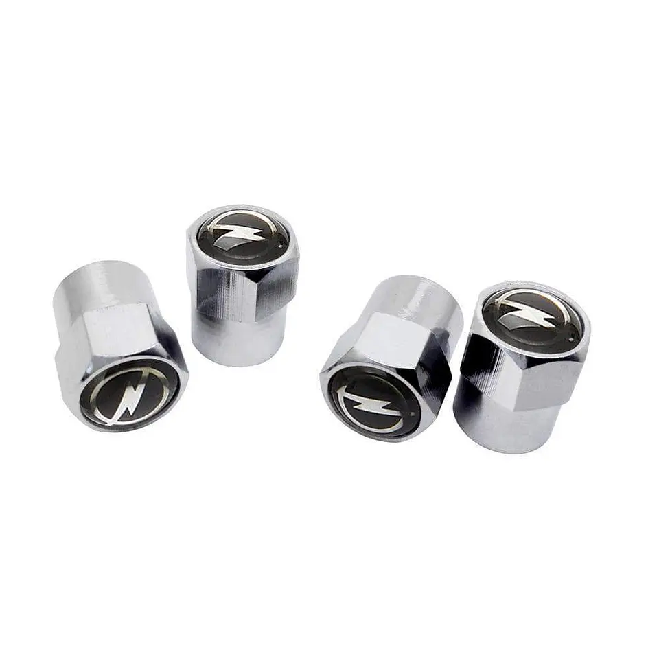 Set X4 Tapas Válvulas Plásticas Aire Ruedas Para Opel 2