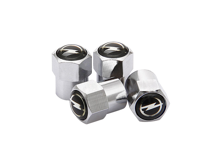 Set X4 Tapas Válvulas Plásticas Aire Ruedas Para Opel 3