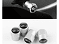 Set X4 Tapas Válvulas Plásticas Aire Ruedas Para Audi - Miniatura 3