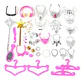 Set 38 Piezas De Accesorios Moda Fashion Para Muñecas Barbie de 30cm - Miniatura 1