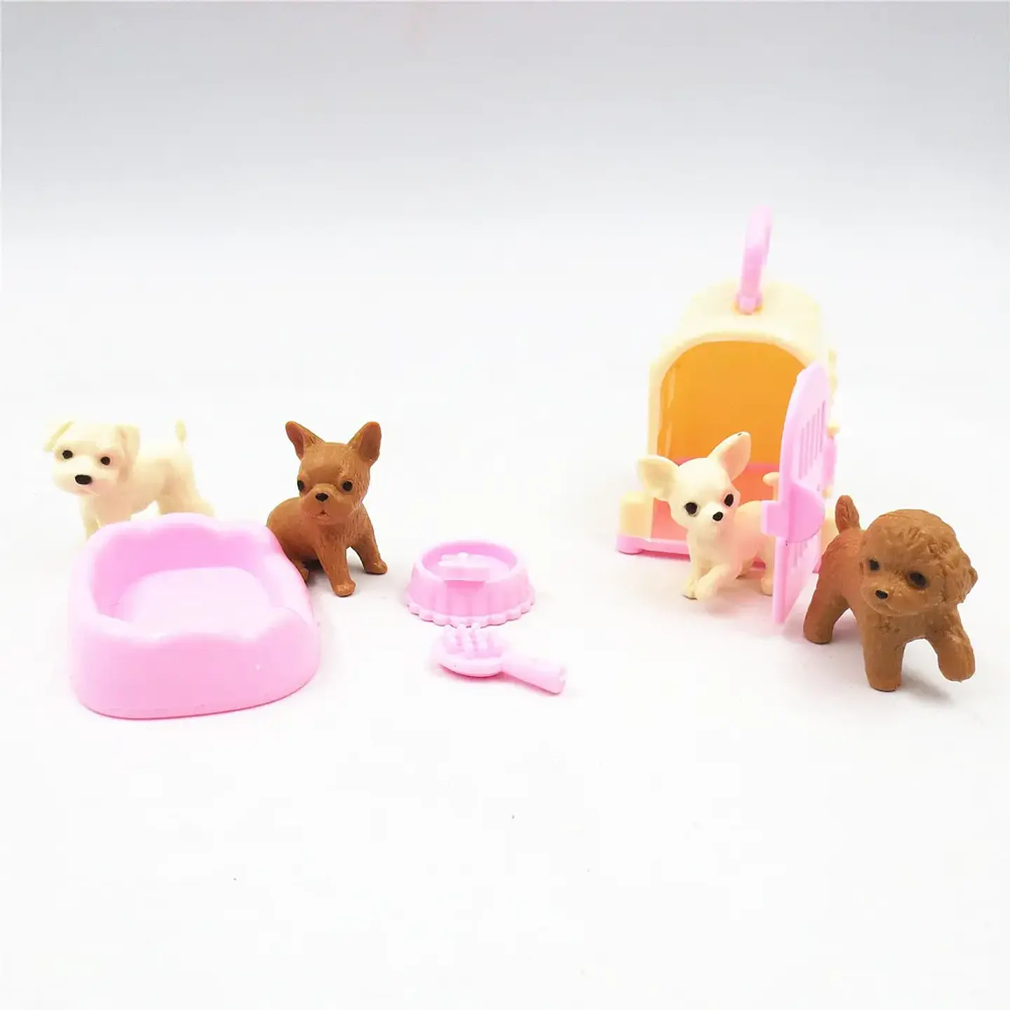 Set 9 Piezas Accesorios Mascotas para Muñecas Barbie de 30cm 1