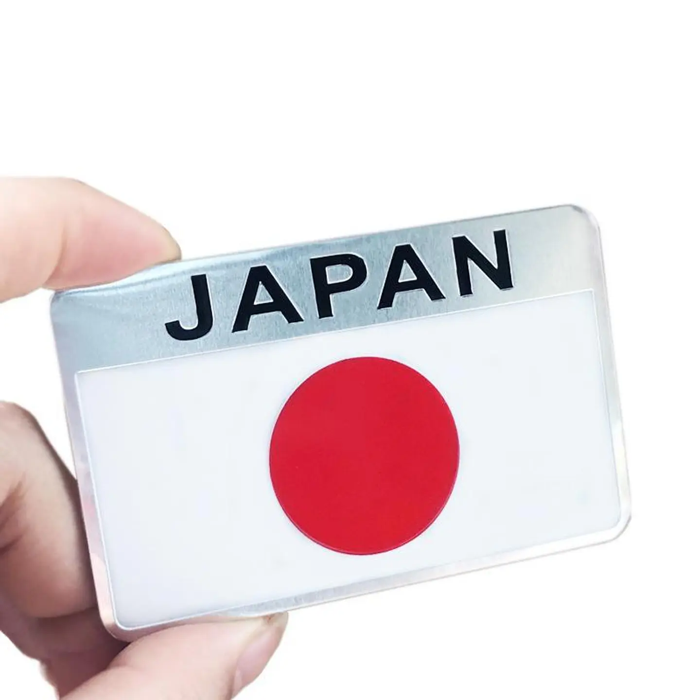Emblema Japón Logo Bandera Japan Autos Motos Etc 8x5cm 2