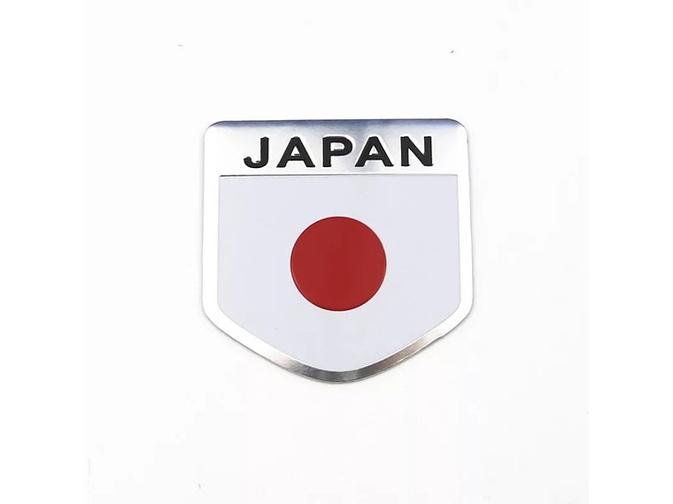 Emblema Japón Logo Bandera Japan Autos Motos Etc 5x5cm A 1