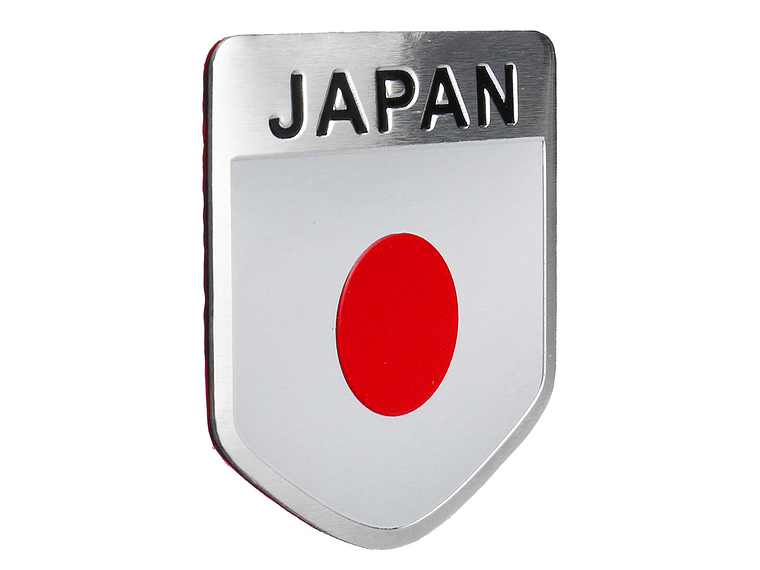 Emblema Japón Logo Bandera Japan Autos Motos Etc 5x5cm A 2