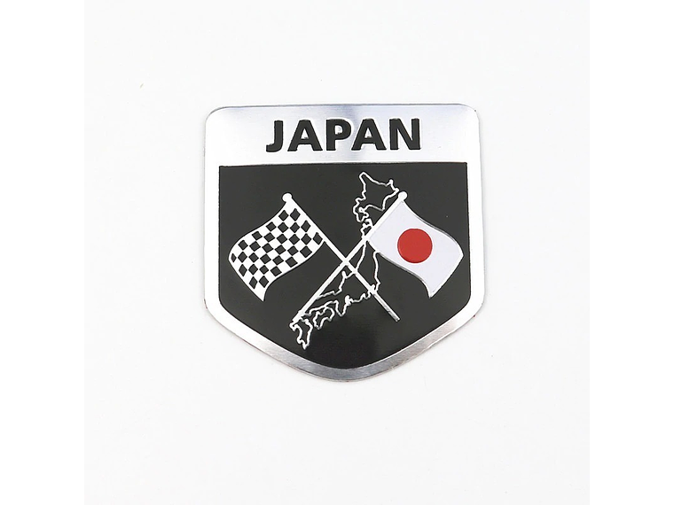 Emblema Japón Logo Bandera Japan Autos Motos Etc 5x5cm B 1
