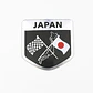 Emblema Japón Logo Bandera Japan Autos Motos Etc 5x5cm B - Miniatura 1