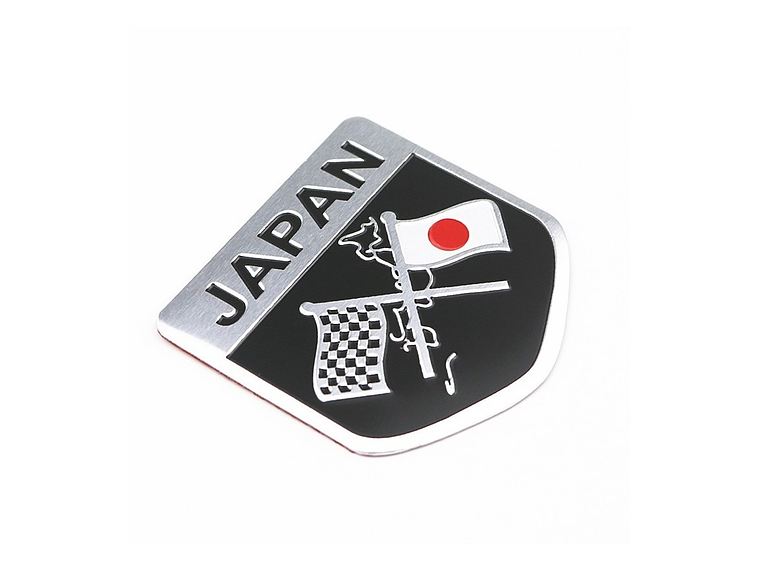 Emblema Japón Logo Bandera Japan Autos Motos Etc 5x5cm B 2
