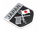 Emblema Japón Logo Bandera Japan Autos Motos Etc 5x5cm B - Miniatura 2