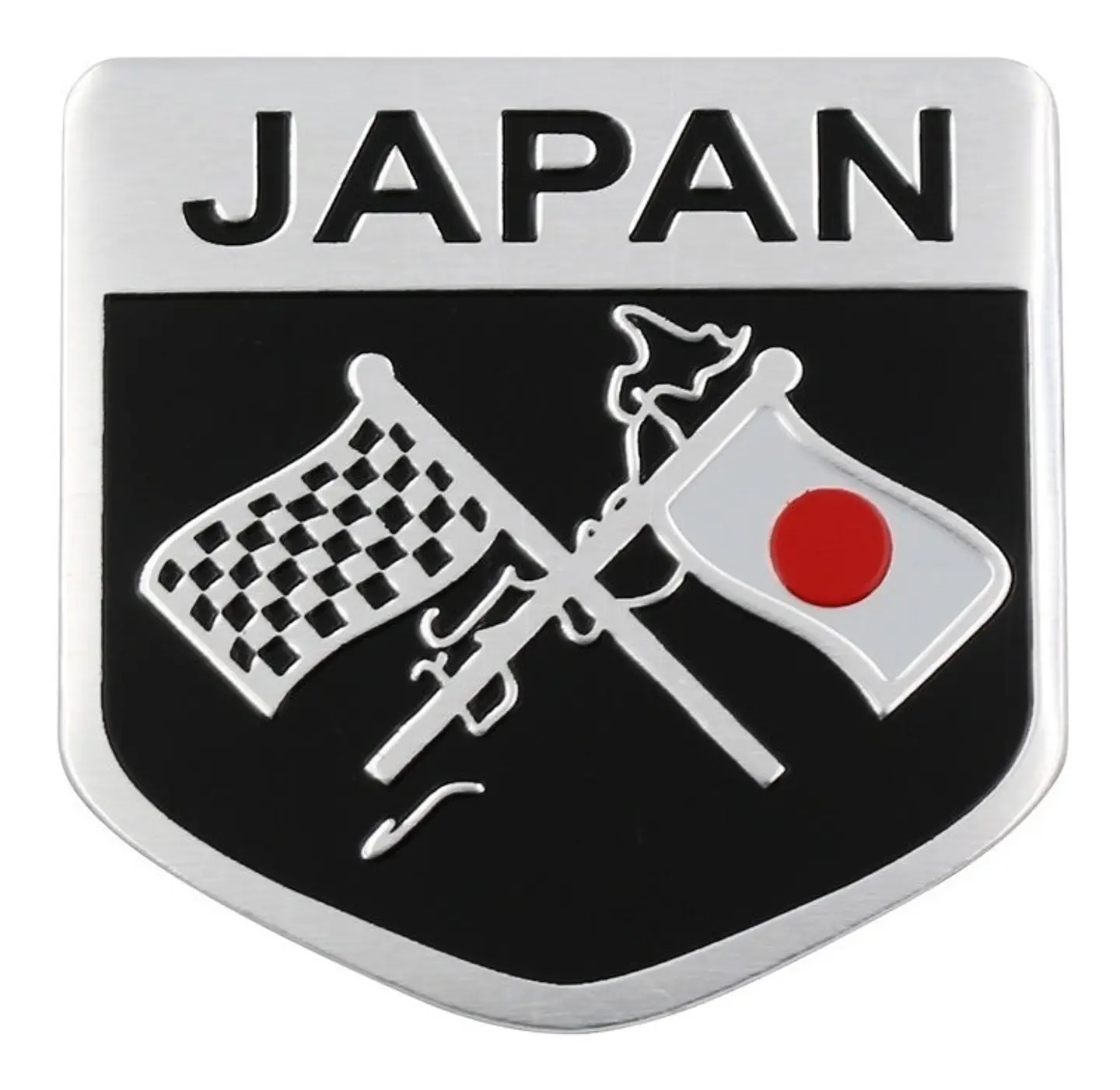 Emblema Japón Logo Bandera Japan Autos Motos Etc 5x5cm B 3