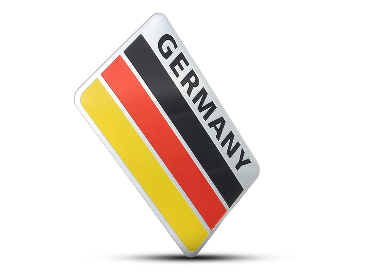 Emblema Alemania Logo Bandera Germany Autos Motos Etc 8x5 cm 1