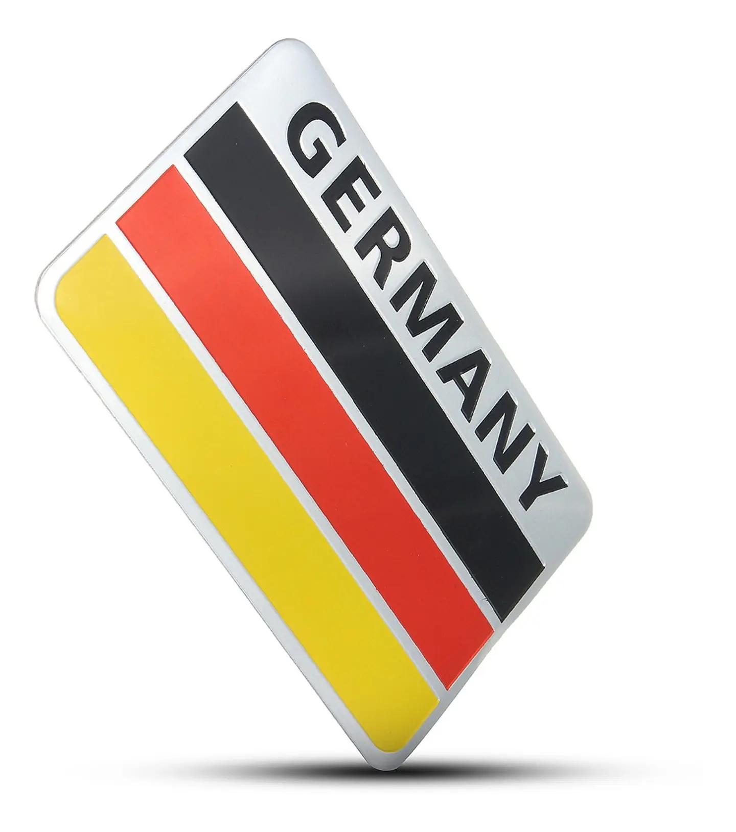Emblema Alemania Logo Bandera Germany Autos Motos Etc 8x5 cm 1