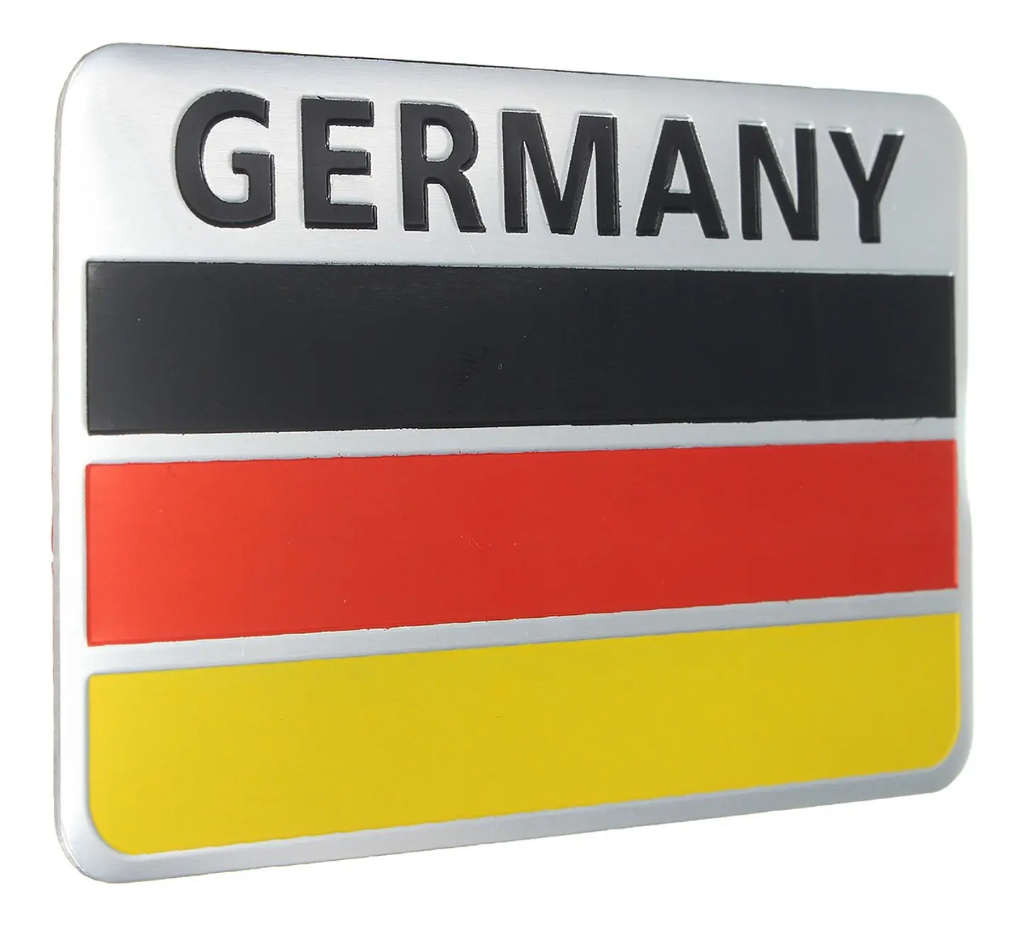 Emblema Alemania Logo Bandera Germany Autos Motos Etc 8x5 cm 3
