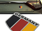 Emblema Alemania Logo Bandera Germany Autos Motos Etc 5x5 cm A - Miniatura 4