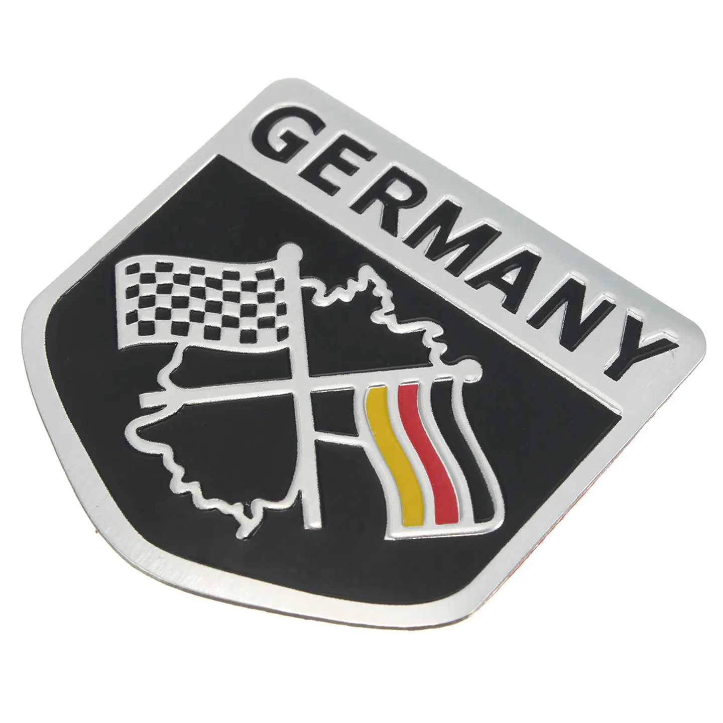 Emblema Alemania Logo Bandera Germany Autos Motos Etc 5x5 cm B 4