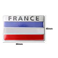 Emblema Francia Logo Bandera France Autos Motos Etc 8x5 cm - Miniatura 2