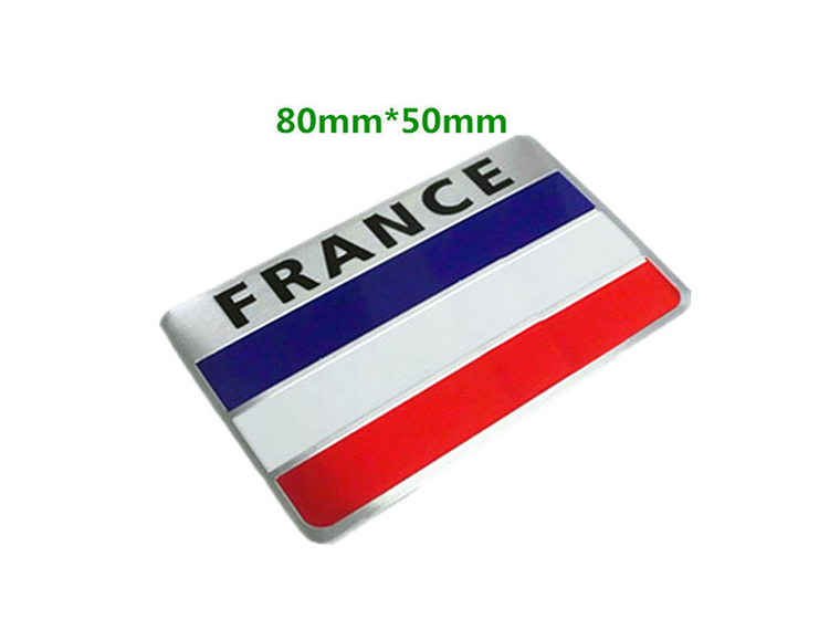 Emblema Francia Logo Bandera France Autos Motos Etc 8x5 cm 3