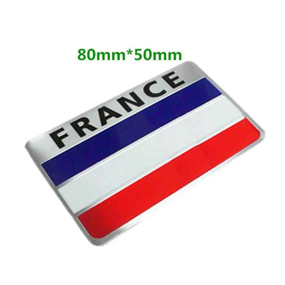 Emblema Francia Logo Bandera France Autos Motos Etc 8x5 cm 3