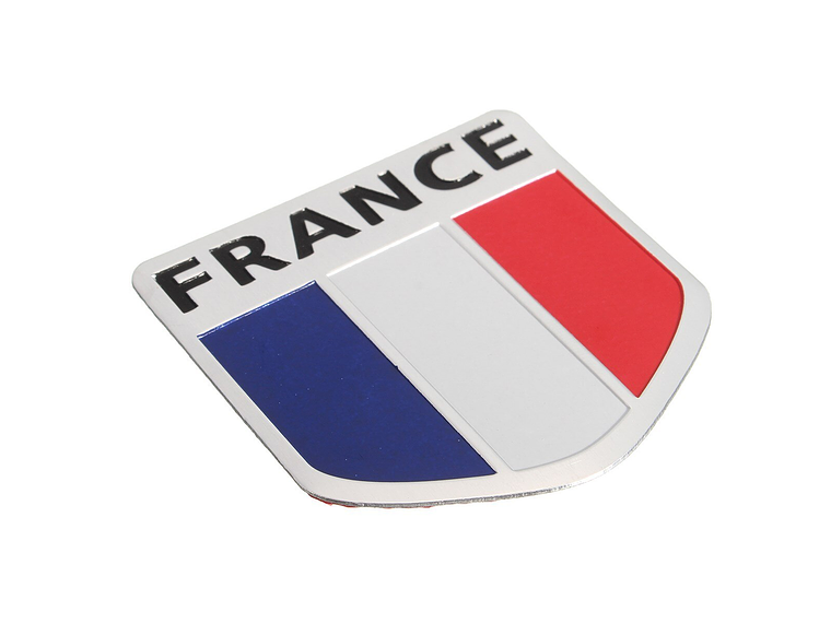 Emblema Francia Logo Bandera France Autos Motos Etc 5x5 cm 3