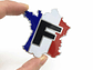 Emblema Francia Logo Bandera France Autos Motos Etc 5.2x5 cm - Miniatura 2
