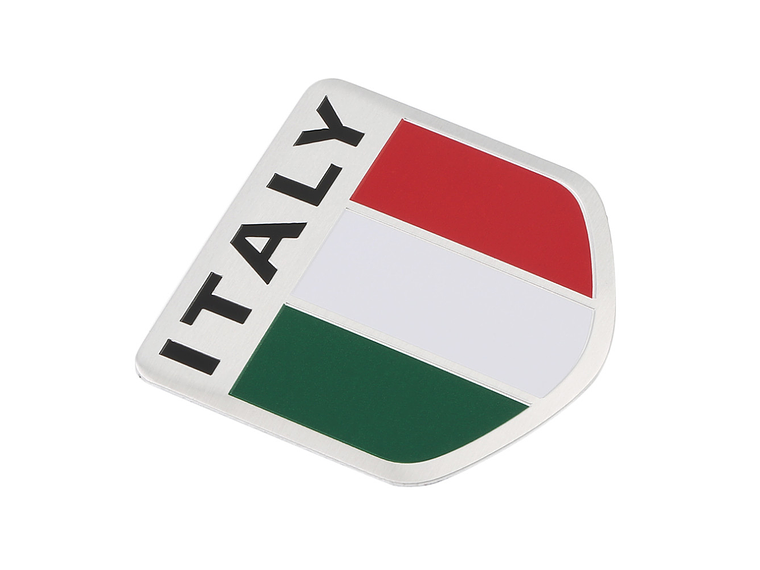 Emblema Italia Logo Bandera Italy Autos Motos Etc 5x5 cm 2